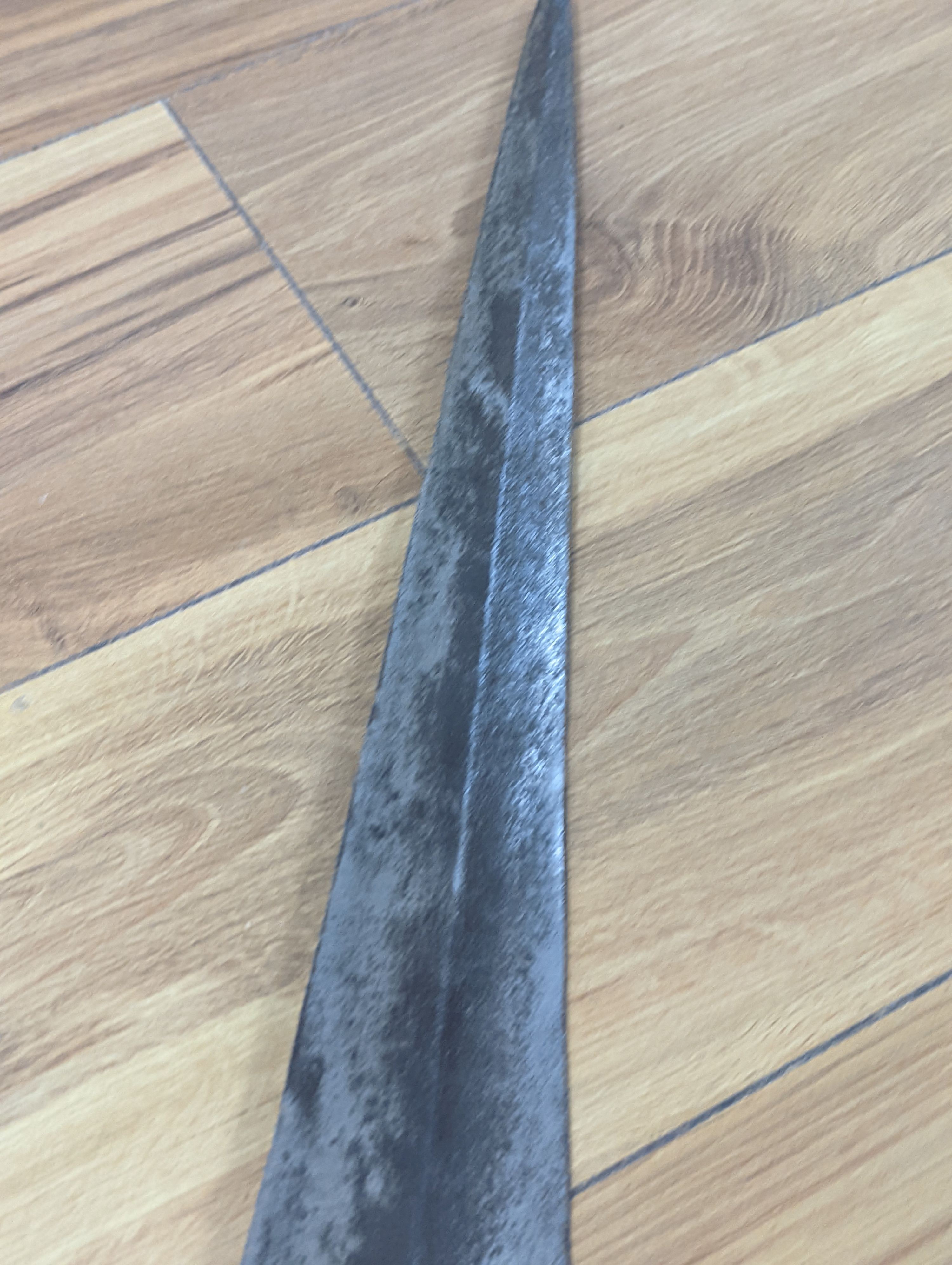 Two East Africa, Transvaal (Zululand) spears, 236cm